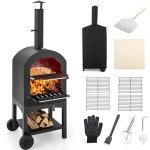 Wood Fired Outdoor Pizza Oven with Accessories