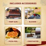 Portable Wood Fired Pizza Oven with Accessories