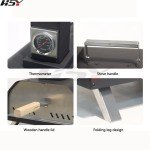 Portable 11-Inch Wood-Fired Pizza Oven