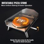 VEVOR Multi-Fuel Portable Outdoor Pizza Oven