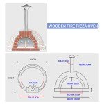 Outdoor Gas Pizza Oven for Food Trailers