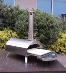 Portable Wood-Fired Pizza Oven for Outdoor Cooking