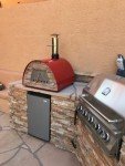 Maximus Red Wood-Fired Pizza Oven