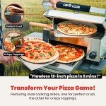 CAPT'N COOK Outdoor Gas Pizza Oven with Accessories