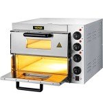 VEVOR 14" Double Deck Countertop Pizza Oven