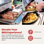 CAPT'N COOK Outdoor Gas Pizza Oven with Accessories