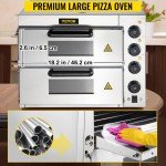 VEVOR Double Deck Commercial Pizza Oven 14