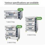 Big Double Deck Gas & Electric Pizza Oven