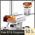 Portable 2-in-1 Propane Pizza Oven & Torch