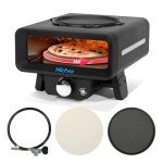 Dual Function Outdoor Gas Pizza Oven, 12 Inch