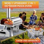Portable 2-in-1 Propane Pizza Oven & Torch