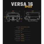 Versa 16 Portable Propane Pizza Oven with Rotating Stone