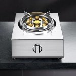 Stainless Steel Gas Stove with Electronic Ignition