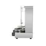 Vertical Rotating Gas Grill for BBQ Kebabs
