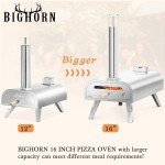 Portable 16-Inch Wood Pellet Pizza Maker