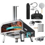 Portable Multi-Fuel Outdoor Pizza Oven 16