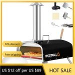 16" Multi-Fuel Outdoor Pizza Oven & Grill
