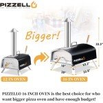 16" Multi-Fuel Outdoor Pizza Oven & Grill