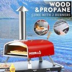 PIZZELLO 16" Outdoor Multi-Fuel Pizza Oven