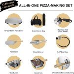 Portable Multi-Fuel Outdoor Pizza Oven 16