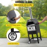 VEVOR 12" Outdoor Wood-Fired Pizza Oven