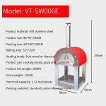 Outdoor Wood-Fired Pizza Oven for Sale