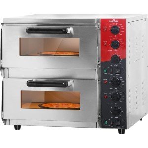 Double Deck 16-inch Electric Pizza Oven