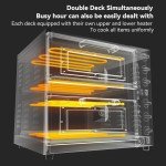 Double Deck 16-inch Electric Pizza Oven