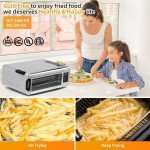 Compact 9-in-1 Air Fryer Toaster Oven