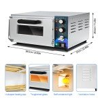 Countertop Electric Pizza Oven for Home & Restaurant