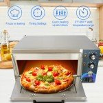 Countertop Electric Pizza Oven for Home & Restaurant