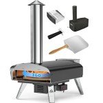 Mimiuo Wood Pellet Outdoor Pizza Oven with Accessories