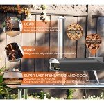 Mimiuo Wood Pellet Outdoor Pizza Oven with Accessories