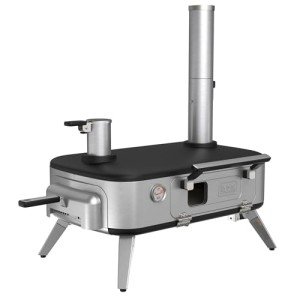 Black+Decker Outdoor Pizza Oven with Rotating Handle