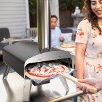 Mimiuo Wood Pellet Outdoor Pizza Oven with Accessories