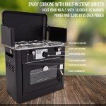 Portable Gas Camping Oven with Carry Bag