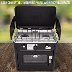Portable Gas Camping Oven with Carry Bag
