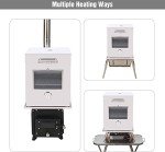 Portable 14" Camping Oven and Grill Setup