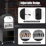 Giantex Outdoor Wood Fired Pizza Oven Hunter