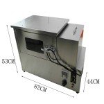 Pizza Cone Maker with 4 Molds and Rotating Oven