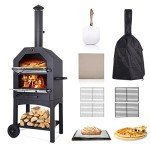 Vonzoy Wood-Fired Outdoor Pizza Oven Set