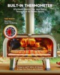 Portable Wood-Fired Pizza Oven for Camping