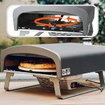 Portable Gas Pizza Oven with Rotating Stone