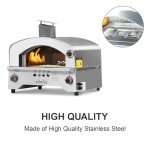 Outdoor Propane Pizza Oven with 13" Stone