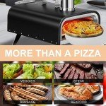 Outdoor Multi-Fuel Portable Pizza Oven