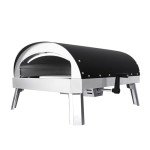 Outdoor Portable Propane Pizza Oven with Rotatable Stone