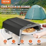 VEVOR 16-Inch Gas Outdoor Pizza Oven Set