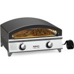 Portable Stainless Steel Gas Pizza Oven - Makes 2 Pizzas