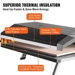 VEVOR 13-Inch Outdoor Gas Pizza Oven