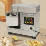 Knwigoe Dual Rotating Dough Kneading Machine 10.5qt Electric Dough Mixer 750w 110v Commercial Mixer Food Mixer Pizza Dough Machine with Food-Grade Bowl for Bakery Restaurant Home